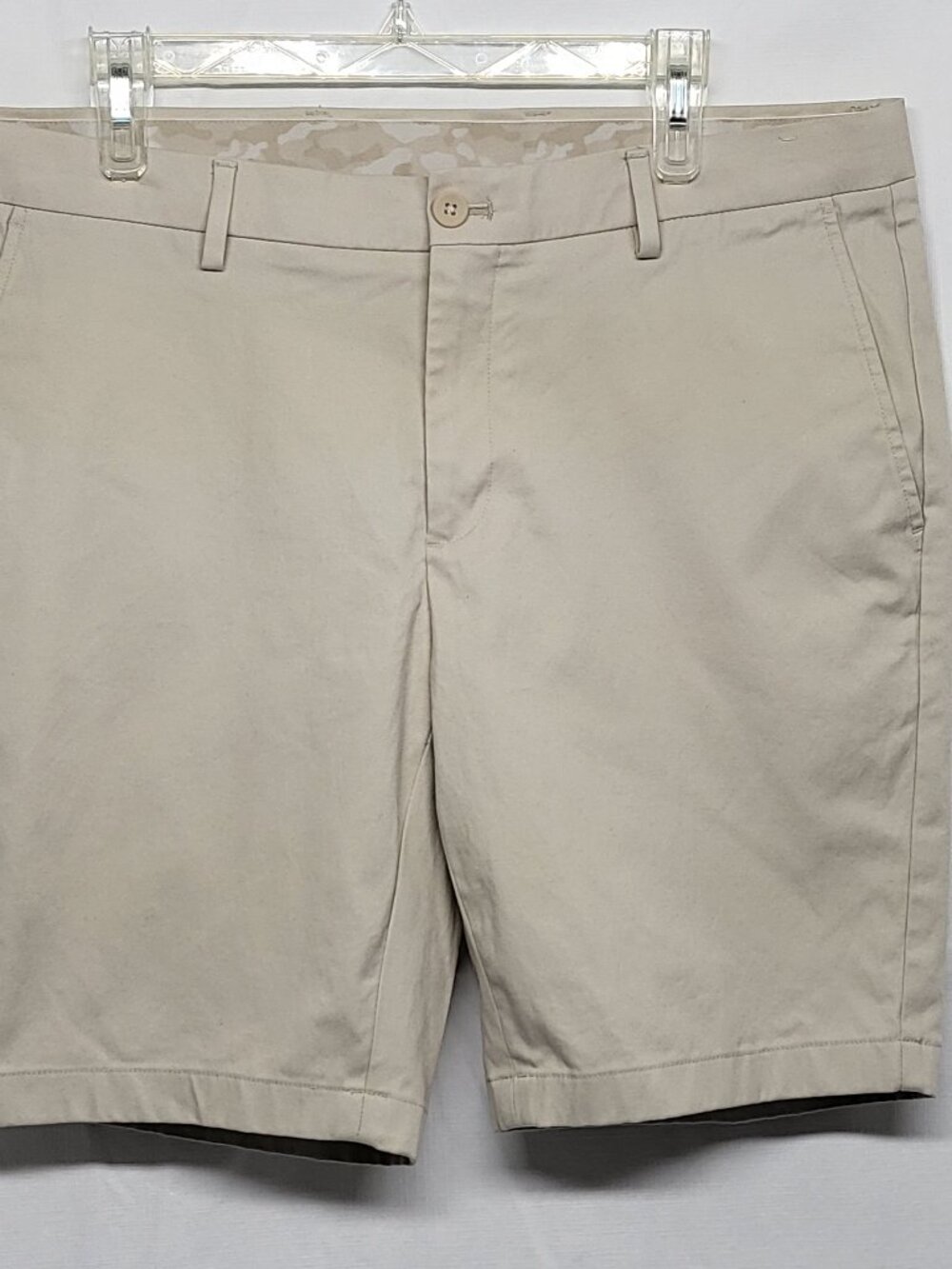 Kenneth Cole Awearness Shorts Chillflex Mens 36 Slim Fit Stretch Chino Twill